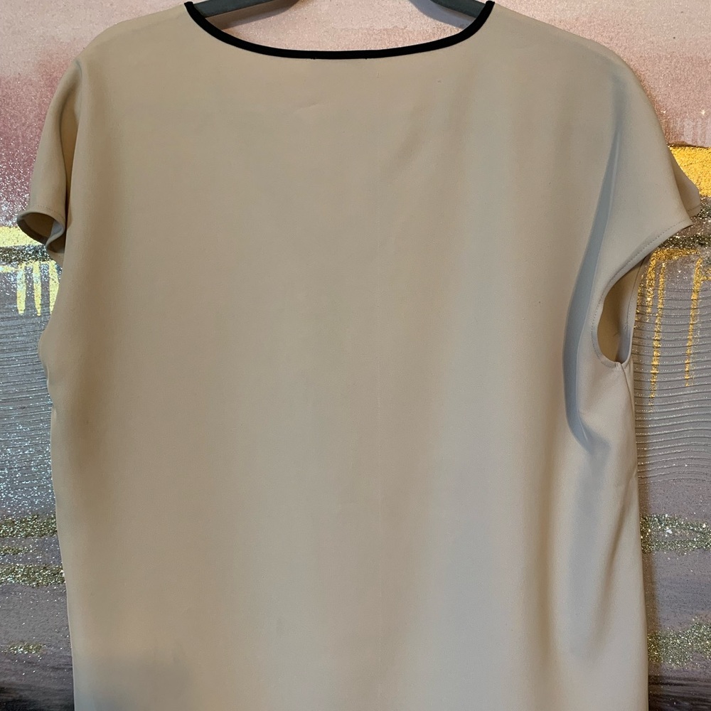 Calvin Klein V-Neck Blouse - Picture 2 of 5